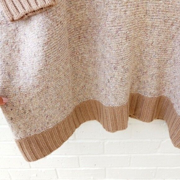 ROMEO & JULIET COUTURE Boxy Oversized Turtleneck Transitional Sweater sz: L - Picture 5 of 8